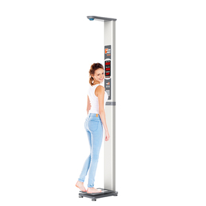 Balance de pesée et de mesure de la taille pour <span class=keywords><strong>centre</strong></span> <span class=keywords><strong>médical</strong></span>, machine de mesure de la taille et du poids à ultrasons multilingue - Product Image 1