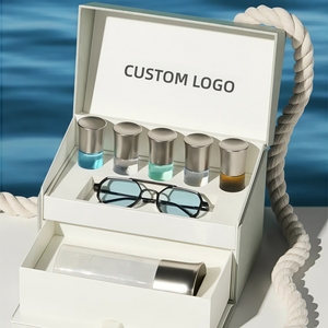 Boîte en carton personnalisée avec insert pour coffret cadeau de parfum, d'essences, de soins de la peau, de maquillage et de cosmétiques, avec impression de logo - Product Image 3