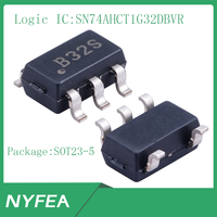 NYFEA SN74 Series Logic IC Gerbang Positive-OR 2-Input Tunggal SN74AHCT1G32DBVR-NF Paket SOT23-5 2.0V-5.5V -40~125C Kompatibel TTL