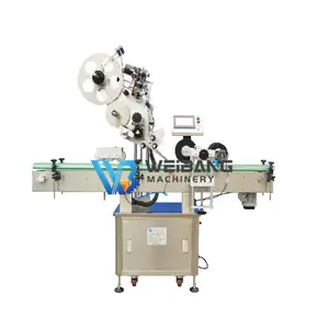 WB-PT180 Automatic sticker labeler top surface label applicator carton labeling machine