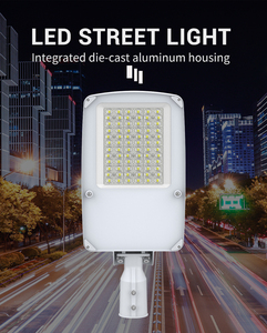 ไฟถนน LED กันน้ำ IP65 150W 5000K CCT ตัวเรือนอะลูมิเนียม 65 มม. ได้รับการรับรองมาตรฐาน ROHS สำหรับไฟส่องสว่างภายนอกอาคาร ใช้ไฟ AC รุ่น LD-JR3-150W - Product Image 2