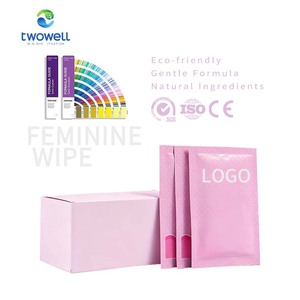 Lingettes intimes personnalisées efficaces pour le nettoyage, lingettes humides fraîches et confortables pour l'hygiène féminine - Product Image 2