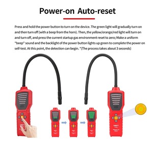 Detector de Fugas de Gas Refrigerante Portátil con Alarma Sonora y Luminosa, Herramienta de Prueba de Alta Precisión para HVAC y Aire Acondicionado, Compatible con Múltiples <span class=keywords><strong>Gases</strong></span> - Product Image 4