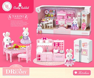 <span class=keywords><strong>Casa</strong></span> de Muñecas de Conejito Rosa DIY 2023, Muebles en <span class=keywords><strong>Miniatura</strong></span>, Linda <span class=keywords><strong>Casa</strong></span> de Juegos de Conejito, Juguetes para Niñas, Regalos de Cumpleaños y Pascua - Product Image 4