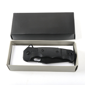 سكين جيب تكتيكي قابل للطي عالي الجودة بشفرة فولاذية 5cr13 ومقابض من ألياف النايلون، أداة للبقاء على قيد الحياة والتخييم والدفاع عن النفس - Product Image 6