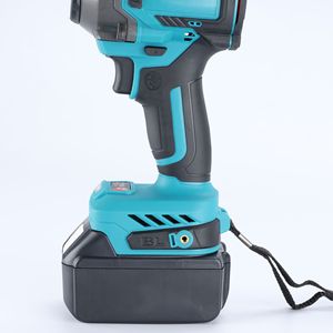 DIY Impact Wrench 18V Lithium-Ion Brushless Motor High <b>Torque</b> 1/2 in Drive Portable Power Tool - Product Image 3