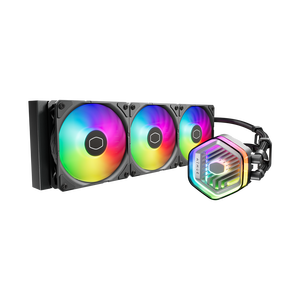 Refroidisseur d'eau AIO ATMOS G360 ARGB MasterLiquid 360 Atmos entièrement personnalisable, compatible LGA1700/1851 AM4/AM5 BK&WH, très vendu - Product Image 2