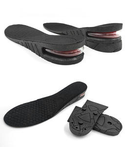 Wanita tak terlihat nyaman bantal bernapas PVC penambah tinggi sol pria menyerap keringat setengah penuh 3-9cm - Product Image 6