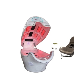 Cápsula de Spa con Infrarrojos Lejanos ABS para Terapia de Ozono, Vapor de Energía Térmica Eficaz para Mejorar la Circulación Sanguínea, Alivio del Dolor y Reducción de Grasa - Product Image 1