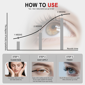Sérum Réhausseur de Sourcils Personnalisé Coréen Nourrissant à la Kératine, Revitalisant et Booster de Croissance des <span class=keywords><strong>Cils</strong></span> Biologique, Végane <span class=keywords><strong>pour</strong></span> Extensions - Product Image 5