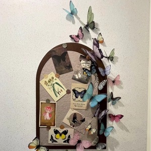 DAMAI Colorful 3D Foldable Butterfly Wall <b>Stickers</b> Perfect for <b>Wedding</b> Party Wall Arrangements Realistic Design Wholesale - Product Image 2
