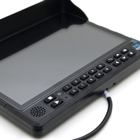 Consola de Conducción con GPS y MDVR para Autobús, Pantalla de 10 Pulgadas P10, Monitor de Reversa para Conductor, Consola para Autobuses Públicos