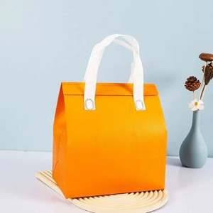 Bolsa Térmica Aislante Personalizada de Tela No Tejida, Reutilizable, para Picnic al Aire Libre, Bolsa de Compras Reutilizable de Tela No Tejida con Logotipo Personalizado - Product Image 3