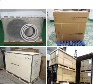 Aires Acondicionados Solares, Fabricante OEM, 24000 BTU, de Techo, Ocultos, con Ductos, Alimentados por Red Eléctrica, Acondicionador de 9000 BTU, Accionamiento Directo Solar - Product Image 5