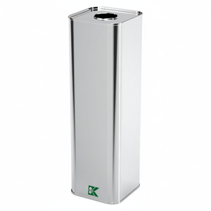 กระป๋องสี่เหลี่ยมคอนเทนซาน น้ำมันมะกอก 2 ลิตร L288 87x87x280 มม. ตุรกี - Product Image 2