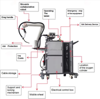 Cobot de Soldadura ONA de 6 Ejes, Motor PLC, Carga Útil de 7 kg, Clasificación IP65, Velocidad TCP de 1 m/s, Ruido <65 dB, para Preparación de Café, Pulverización, Paletización y Recogida