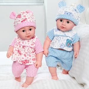 Poupée bébé réaliste avec fonction de régénération vocale, jouet éducatif intelligent en caoutchouc entièrement souple pour la petite enfance - Product Image 4