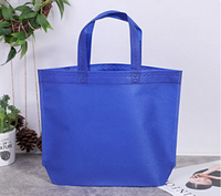 Bolsa de Compras Reutilizable de Tela No Tejida de Polipropileno PP Feeling, Antibacteriana, Transpirable, de Peso Medio y Alta Calidad