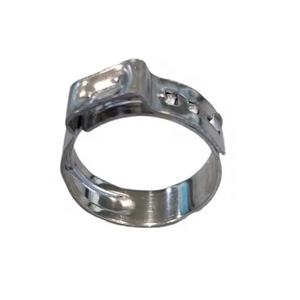 Abrazadera de manguera de oreja única de tamaños personalizados de acero inoxidable de alta calidad a precio al por mayor ancho de banda de 18,5mm - Product Image 2