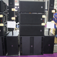 Haut-parleur Line Array H3 Pro Passif 1200W Haute Puissance pour Bar d'Ingénierie Extérieur et Mariages de Grande Envergure