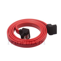 Kabel Data sata III 6Gbps 7Pin seri ATA dengan kait pengunci kompatibel untuk SATA HDD, SSD, kabel Motherboard sata