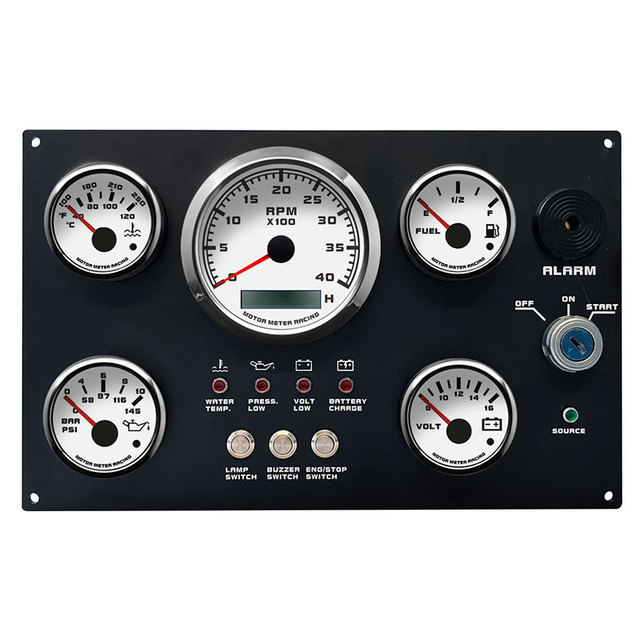 300*190mm Boat Accessories Marine Dashboard Instrument Panel