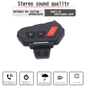 Auriculares para casco de motocicleta S21, auriculares inalámbricos impermeables, <span class=keywords><strong>Kit</strong></span> de llamada manos libres para motocicleta, reproductor de música estéreo para montar en moto - Product Image 3