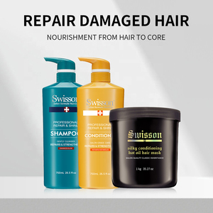 Shampooing pour cheveux bouclés sans sulfate, anti-frisottis, hydratant, nourrissant, protection de la couleur, ensemble de soins capillaires pour cheveux bouclés, marque privée - Product Image 1