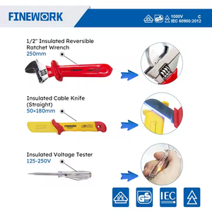 Electrician 1000V Hand Insulated <strong>Tool</strong> Set Finework Mechanic With Hard Case OEM Customizable - Product Image 5