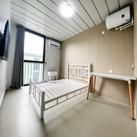 Maison préfabriquée, bureau modulaire préfabriqué, maison mobile de 20 pieds, bâtiment portable, maisons prêtes à l'emploi, maison conteneur de luxe détachable