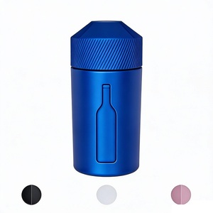 Enfriador de Botellas de <span class=keywords><strong>Vino</strong></span> Reutilizable de <span class=keywords><strong>Acero</strong></span> <span class=keywords><strong>Inoxidable</strong></span> Aislado, Mantiene la Bebida Fría por Más Tiempo, Enfriador de Botellas de <span class=keywords><strong>Vino</strong></span> de 750 ml <span class=keywords><strong>para</strong></span> una Botella de <span class=keywords><strong>Vino</strong></span> - Product Image 2