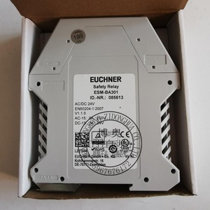 Euchner Safety <b>Relay</b> ESM-BA3 24VDC 10A Industrial Control <b>Relay</b> For Machine Safety Applications - Product Image 2