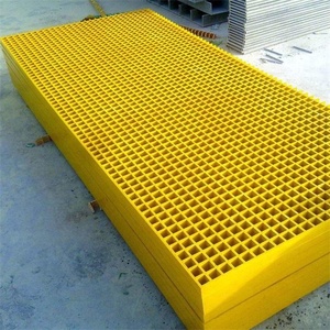 Nóng bán Độ dày 38 mm lưới 38x38mm sử dụng sợi thủy tinh Grating giá sàn FRP sợi thủy tinh Grating sàn lối đi - Product Image 3