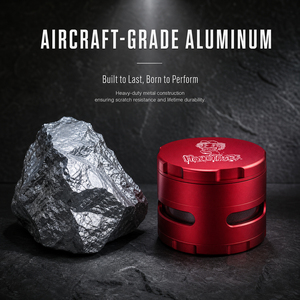 2026 New <b>Herb</b> & Spice Tools Wholesale Tobacco Leafs Shredder Aluminum Smoking Accessories Metal Manual <b>Herb</b> <b>Grinder</b> Machine - Product Image 1
