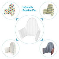 Insert de coussin gonflable blanc de remplacement personnalisé en gros pour accessoires de chaise haute anti-lop bébé