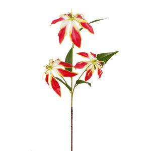 Flores de Lirio Artificiales de Seda, Alta Simulación, Decoración para Bodas y Hogar - Product Image 5