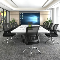 Chaise de bureau pivotante avec dossier en maille, réglage de la hauteur par poulie, base à cinq étoiles, roulettes – Idéale pour étudiants, bureau à domicile et jeux vidéo
