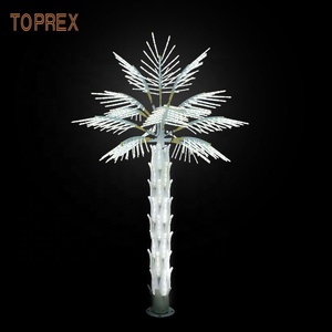 <span class=keywords><strong>Prix</strong></span> départ usine parc décoration de noël lumière constante extérieur palmiers en métal éclairés avec branches led - Product Image 6