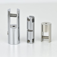 Pince de câble en laiton personnalisée en usine pince de câble en aluminium entretoise de support de pince pour pince herbe