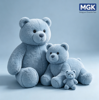 Peluche personnalisée mignonne d'animaux (ours, lapin, capybara, dinosaure) – Jouet en peluche doux pour la vente en gros