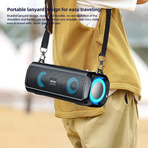 Powerful Subwoofer 10W TWS Wireless <strong>Bluetooth</strong> <strong>Speaker</strong> With RGB Light <strong>Portable</strong> Lanyard Rechargeable <strong>Speaker</strong> - Product Image 6