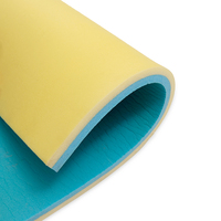 Sports aquatiques 2 couches OEM tapis flottant en mousse XPE coloré piscine tapis de surf d'eau jouets pour toute la famille