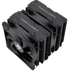 ชุดระบายความร้อนซีพียู Thermalright Assassin 120 BLACK แบบระบายความร้อนด้วยอากาศ ขนาด 157 มม. พัดลมคู่แบบ PWM สำหรับพีซี Thermalright PA120 BLACK ชุดระบายความร้อนซีพียู ความสูง 157 มม. - Product Image 4