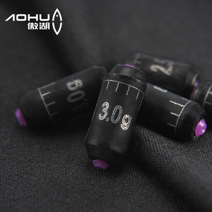 Plomb de pêche cylindrique Aohu 5g gradué pour la pêche en plateforme - Product Image 5