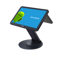 Terminal de point de vente Android pliable et rotatif de la marque ZHONGJI, prix compétitif, processeur RK3568, performances exemplaires, caisse enregistreuse