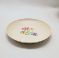 Ensemble de vaisselle à base de plantes en PLA, ensemble de vaisselle Durable, assiettes et bols en bambou, réutilisables et lavables au lave-vaisselle en bambou