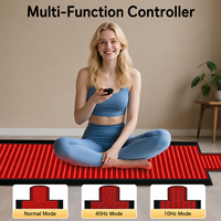 Tapis de luminothérapie infrarouge proche rouge entièrement personnalisé avec certificat de conformité, pour le corps entier, 660nm 850nm