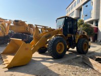 Chargeuse sur pneus CAT 966GC d'occasion fabriquée au Japon avec moteur et pompe, capacité nominale de 6 tonnes, modèle 2022