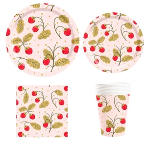 Platos de Papel para Fruta DAMAI, Decoraciones para Fiestas de Cumpleaños de Verano, Vajilla Desechable para Fruta, Artículos para Fiestas, Recuerdos para Niñas - Product Image 4