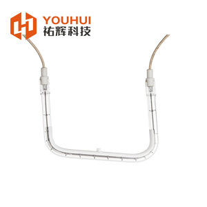 Youhui Irregularly Shaped Quartz Infrared <b>Heating</b> <b>Tube</b> Tungsten Filament Halogen Light Wave <b>Heating</b> Element Industrial Furnace - Product Image 3
